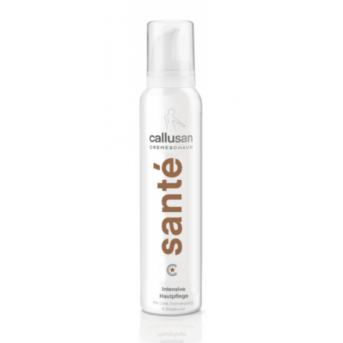 Callusan Sante Intensive Cream Mousse Intensyvios kūno odos priežiūros kreminės putos