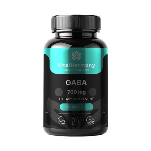 Vitalharmony GABA 700 mg Maisto papildas