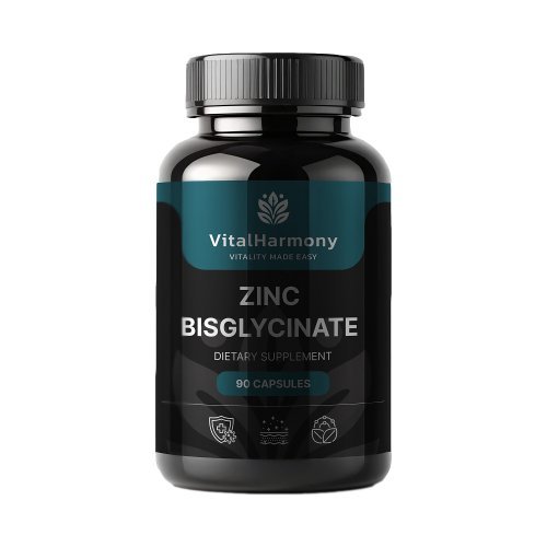 Vitalharmony Zinc Bisglycinate Cinko bisglicinatas maisto papildas