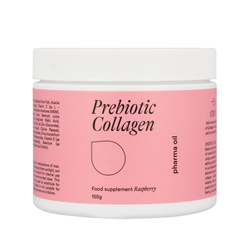 Pharma Oil Raspberry Collagen With MSM Maisto papildas su prebiotikais