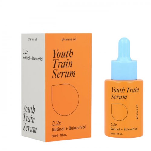 Pharma Oil Youth Train Anti-aging Serum Senėjimą stabdantis serumas