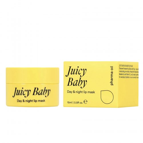 Pharma Oil Juicy Baby Day & Night Lip Mask Lūpų kaukė