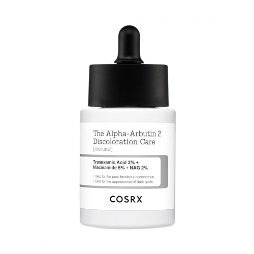 COSRX The Alpha-Arbutin 2 Discoloration Care Serum Veido serumas