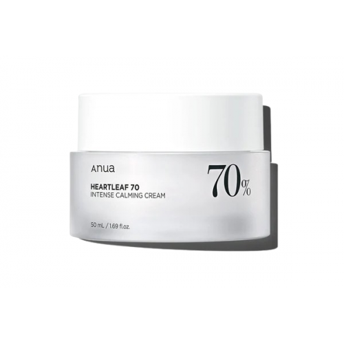 ANUA Heartleaf 70% Intense Calming Cream Raminamasis veido kremas