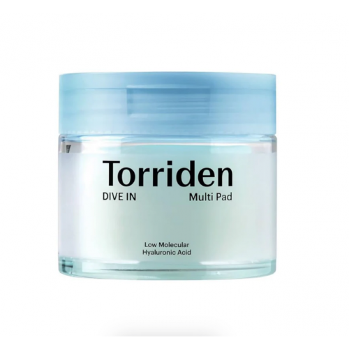 Torriden Dive-In Low Molecule Hyaluronic Acid Multi Pad Esencijos padeliai
