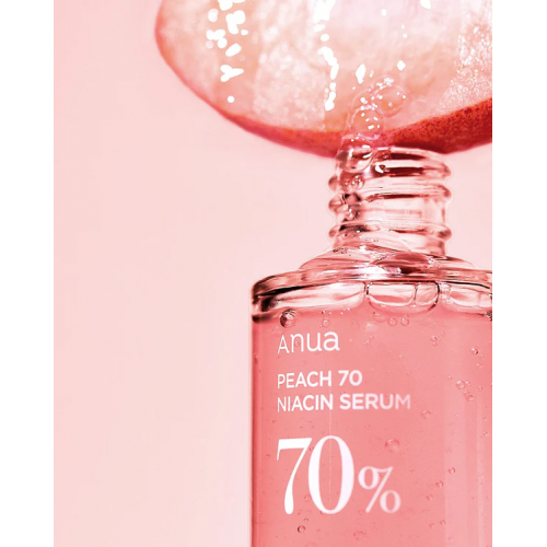 ANUA Peach 70% Niacinamide Serum Švytėjimo veidui suteikiantis serumas  30ml