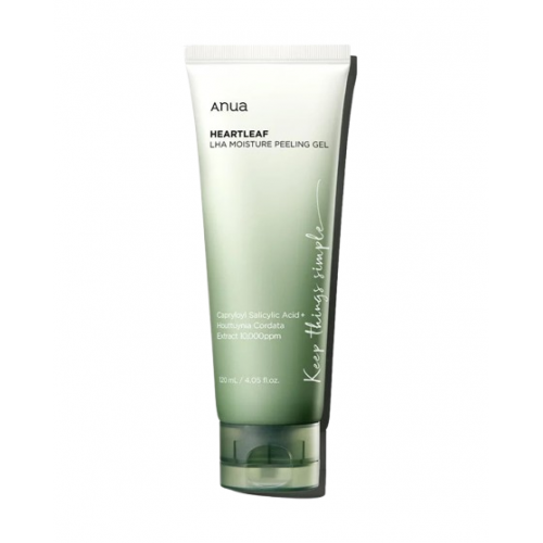 ANUA Heartleaf LHA Moisture Peeling Gel Gelinis veido šveitiklis