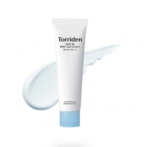 Torriden Dive-In Mild Sunscreen SPF50+ PA++++ Apsauginis kremas nuo saulės su cinko oksidu