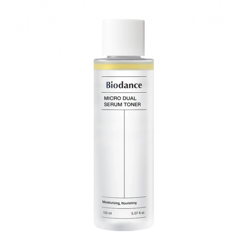 Biodance Micro Dual Serum Toner Mitrinošs un barojošs sejas toniks