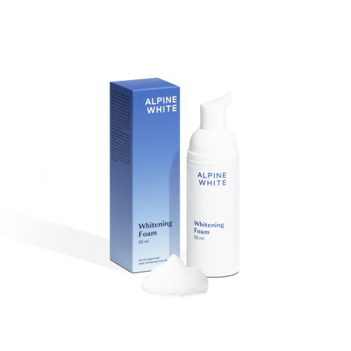Alpine White Whitening Foam Balinančios dantų putos