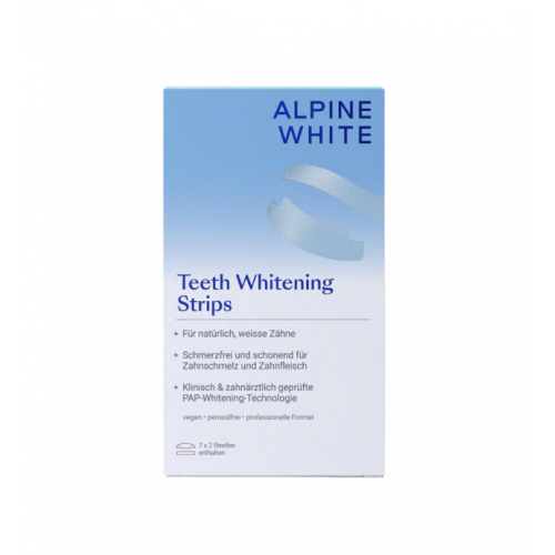 Alpine White Whitening Strips Balinančios dantų juostelės