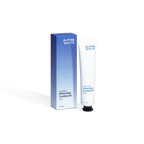 Alpine White Whitening Toothpaste Anti Plaque Balinamoji dantų pasta nuo apnašų