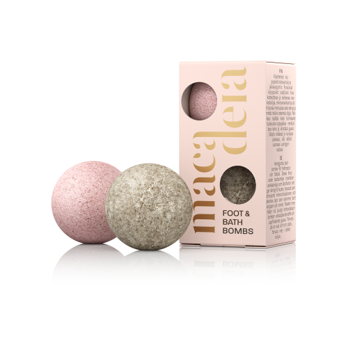 Macadeia Bath Bombs Relaxing Coffee & Refreshing Guava Vonios bombos