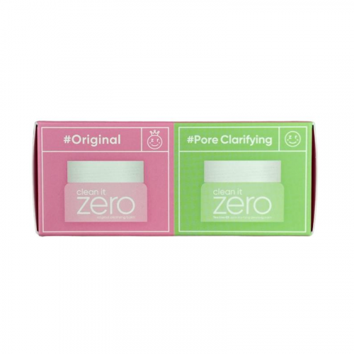 Banila Co Clean it Zero Balm Mini Kit – Original + Pore Clarifying Valomųjų balzamų rinkinys