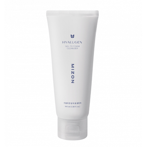 Mizon Hyalugen Gel To Foam Cleanser Putojantis veido prausiklis