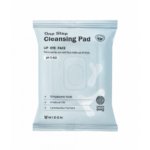 Mizon One Step Cleansing Pad Makiažo valymo padeliai