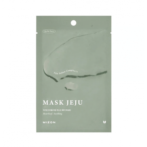 Mizon Joyful Time Mask Jeju Heartleaf Lakštinė veido kaukė