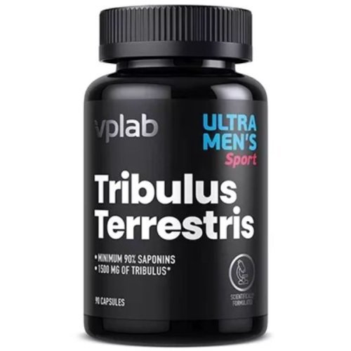 VPLab Nutrition Ultra Men's Sport Tribulus Terrestris Testosterona atbalsta uztura bagātinātājs vīriešiem