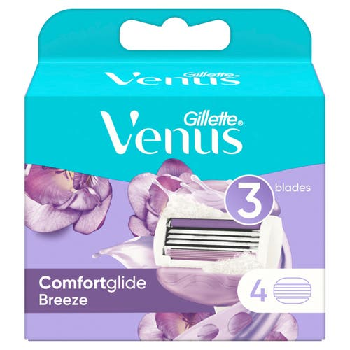 Gillette Venus Breeze Women Razor Refills Papildomos skustuvo galvutės