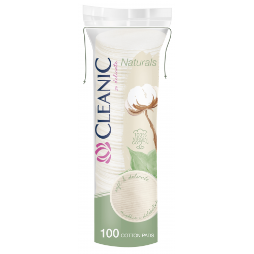 Cleanic Cleanic Pure Effect Virgin Cotton Pads 100 pcs.