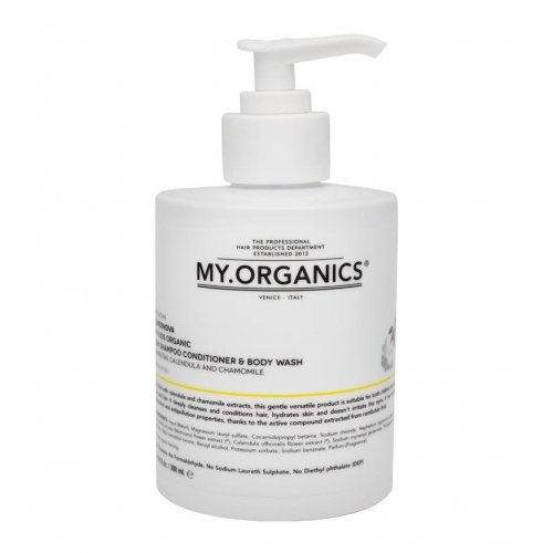 My.Organics My.Kids Supernova 3in1 Šampūnas, kondicionierius ir kūno prausiklis vaikams
