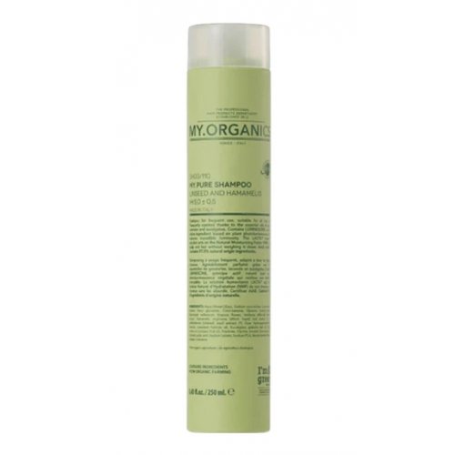 My.Organics My.Pure Shampoo Linseed and Hamamelis Plaukų šampūnas