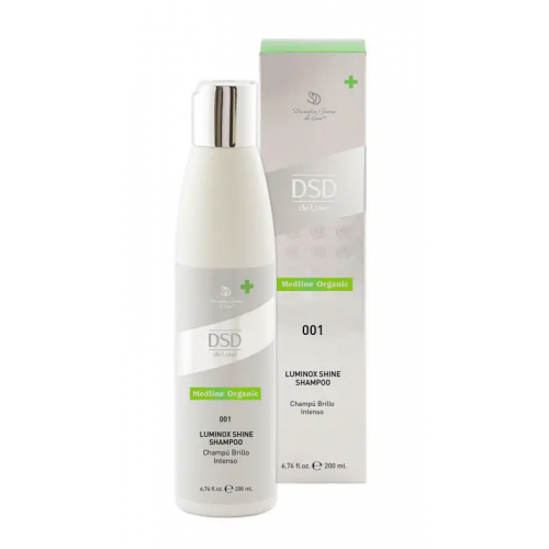DSD de Luxe 001 Medline Organic Luminox Shine Shampoo Atstatomasis šampūnas