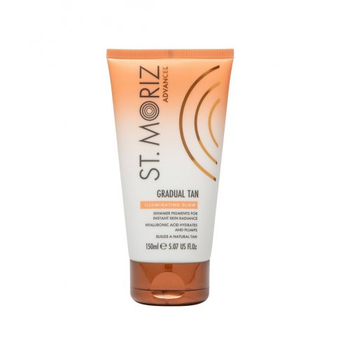 St. Moriz Gradual Tan Illuminating Glow Pakāpenisku iedegumu veidojošs līdzeklis ar mirdzuma efektu