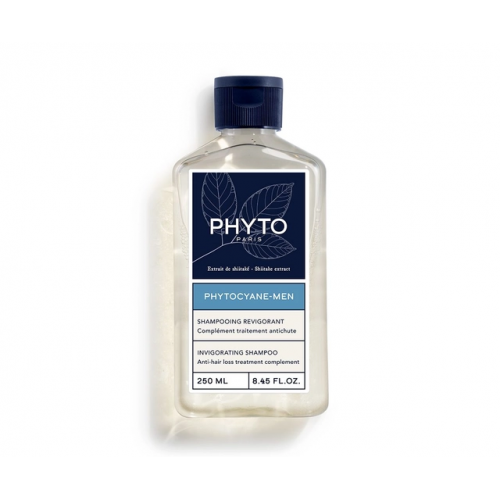 Phyto Phytocyane-Men Invigorating Anti Hair Loss Shampoo Šampūnas nuo plaukų slinkimo vyrams