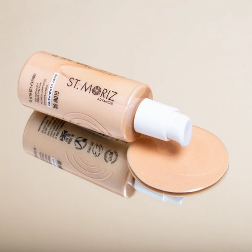 St. Moriz Advanced Glow Oil Body Illuminator Švytėjimo suteikiantis kūno aliejus  100ml