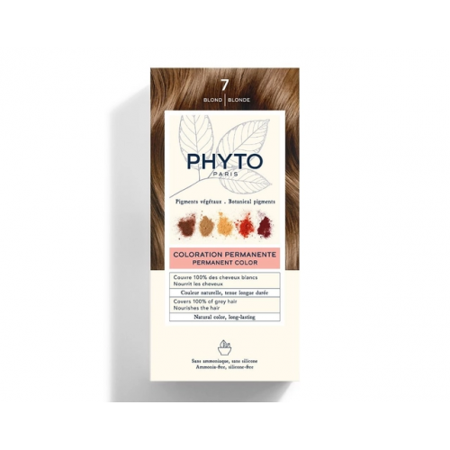 Phyto Permanent Hair Color without Ammonia 7 Blonde