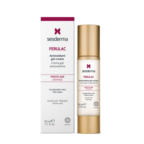 Sesderma Ferulac Antioxidant Gel Cream Antioksidacinis gelinis veido kremas