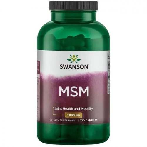 SWANSON MSM 1.000mg Joint Health and Mobility Maisto papildas