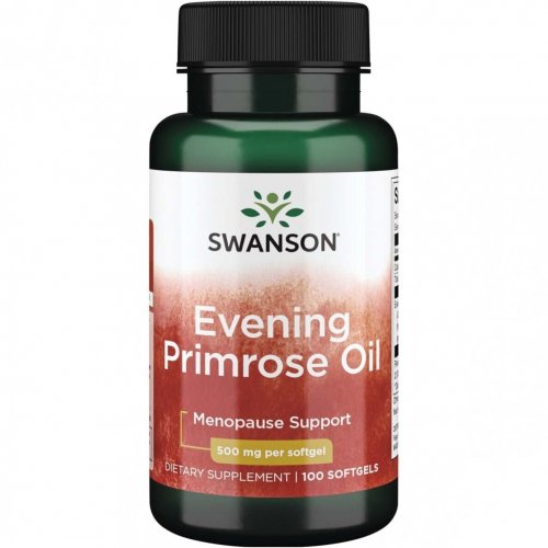 SWANSON SWANSON Evening Primrose Oil 500mg Menopause Support 100 capsules
