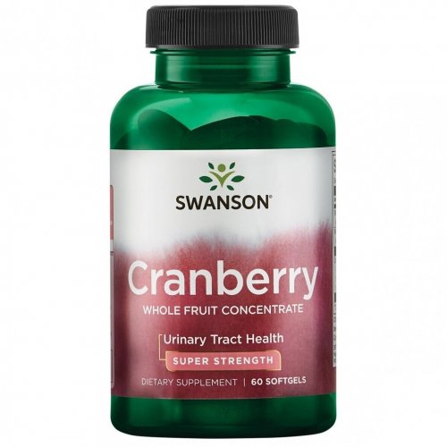 Photos - Vitamins & Minerals Swanson Super Strength Cranberry Urinary Tract Health 60 caps. KS757414