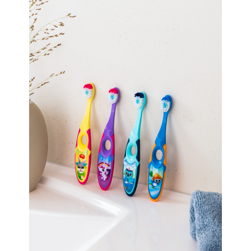 Jordan Step 3-5 years Kids Toothbrush Soft Minkštas vaikiškas dantų šepetėlis  Baby Blue