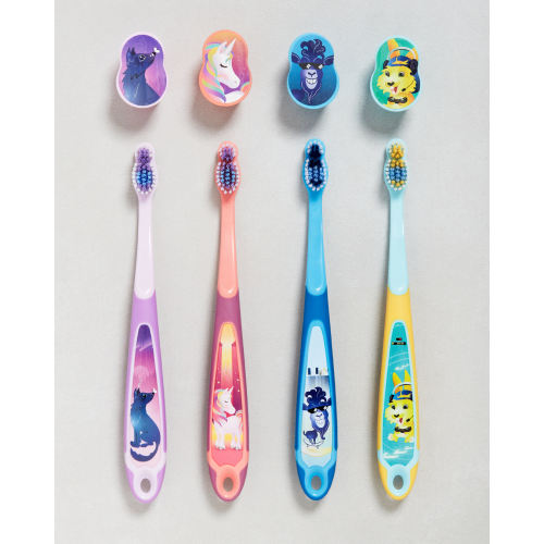 Jordan Step 6-9 years Junior Toothbrush Soft Minkštas vaikiškas dantų šepetėlis  Coral