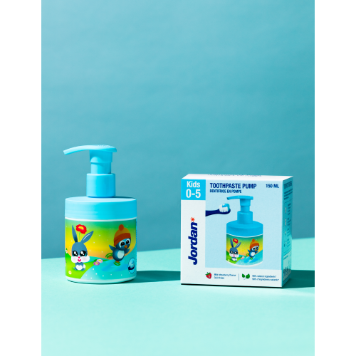 Jordan Kids Toothpaste Pump 0-5 years Vaikiška dantų pasta  150ml