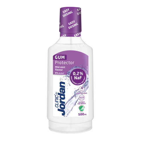 Jordan Clinic Gum Protector Mouthwash Burnos skalavimo skystis