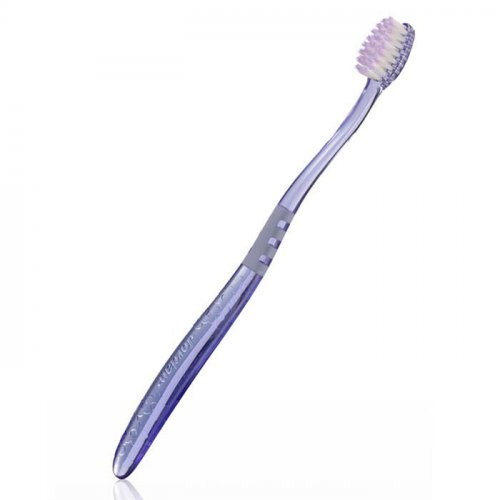 Jordan Target Sensitive Toothbrush Ultra Soft Dantų šepetėlis su ypač minkštais šereliais  Purple Blaze