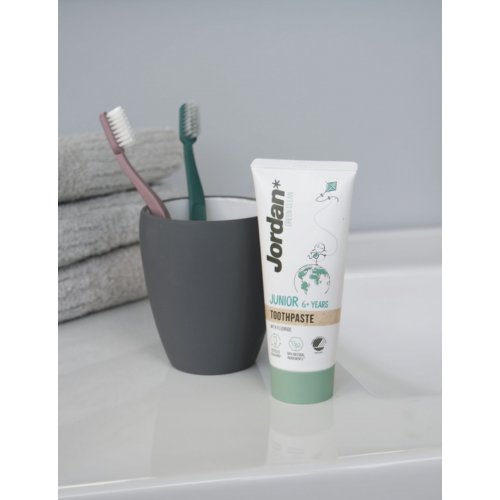 Jordan Green Clean Junior 6+ years Toothpaste Vaikiška dantų pasta  50ml