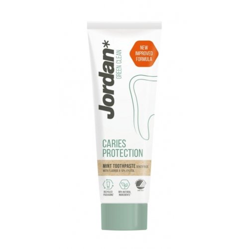 Jordan Green Clean Caries Protection Toothpaste Dantų pasta