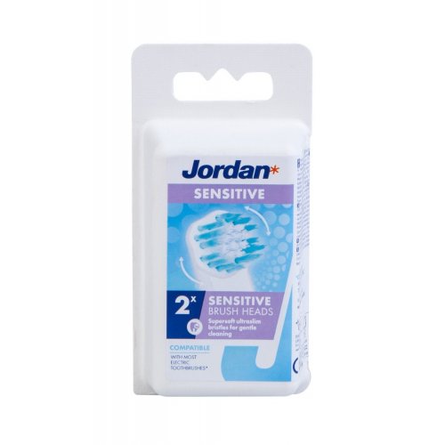 Jordan Brush Heads Elektrinio dantų šepetėlio galvutės  Sensitive
