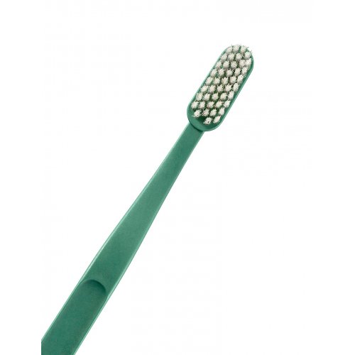 Jordan Green Clean Medium Toothbrush Vidutinio kietumo dantų šepetėlis  Dark Green