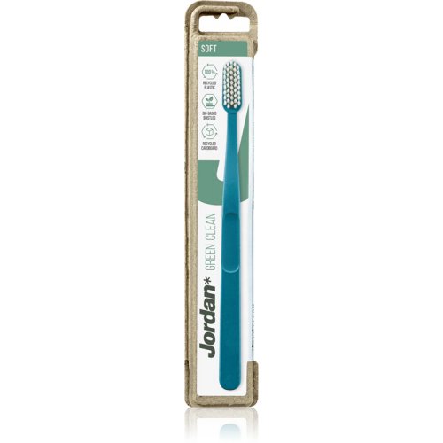 Jordan Green Clean Soft Toothbrush Minkštas dantų šepetėlis
