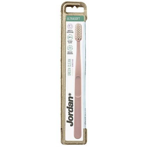 Jordan Green Clean Ultrasoft Toothbrush Ypač minkštas dantų šepetėlis