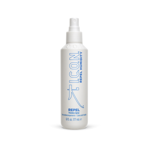 I.C.O.N. Repel Frizzless Spray Plaukų purškiklis nuo pūtimosi su apsauga nuo karščio