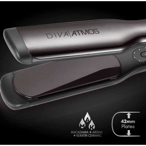 Diva Pro Styling Atmos Future Wide Professional Styler Profesionalus plaukų tiesintuvas  42mm