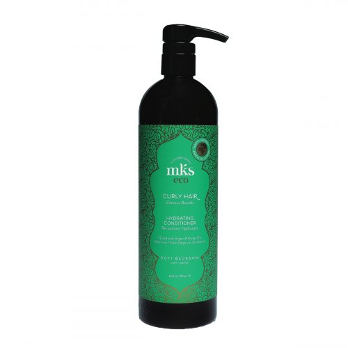 MKS eco Curly Hair Hydrating Conditioner Soft Blossom Scent Drėkinantis garbanotų plaukų kondicionierius
