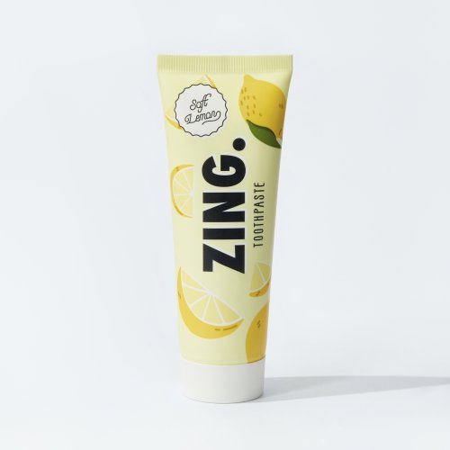 ZING. Enamel Whitening Toothpaste Švelnios citrinos skonio balinanti dantų pasta